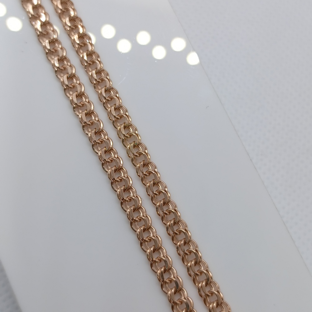 ЦПБС585 ЦЕПЬ ПУСТОТЕЛАЯ Бисмарк (Au 585)