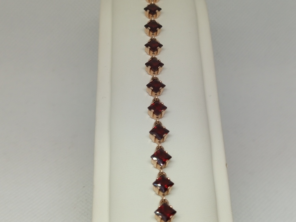 БРАСЛЕТ С КАМНЯМИ (Au 585)