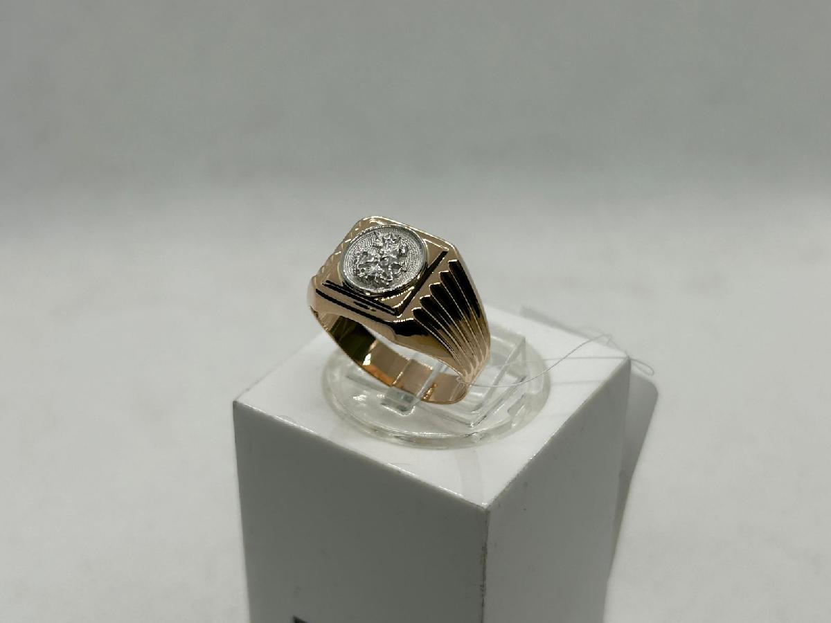 КОЛЬЦО ПЕЧАТКА без камня (Au 585)