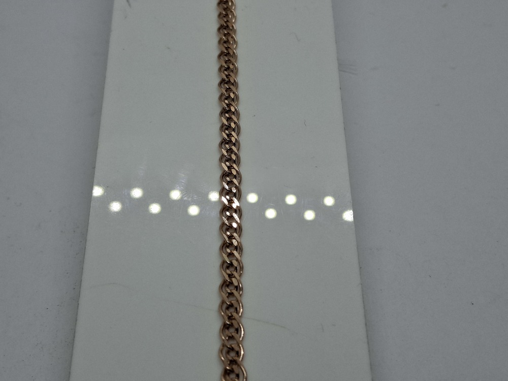 БРАСЛЕТ ПУСТОТЕЛЫЙ Нона (Au 585)