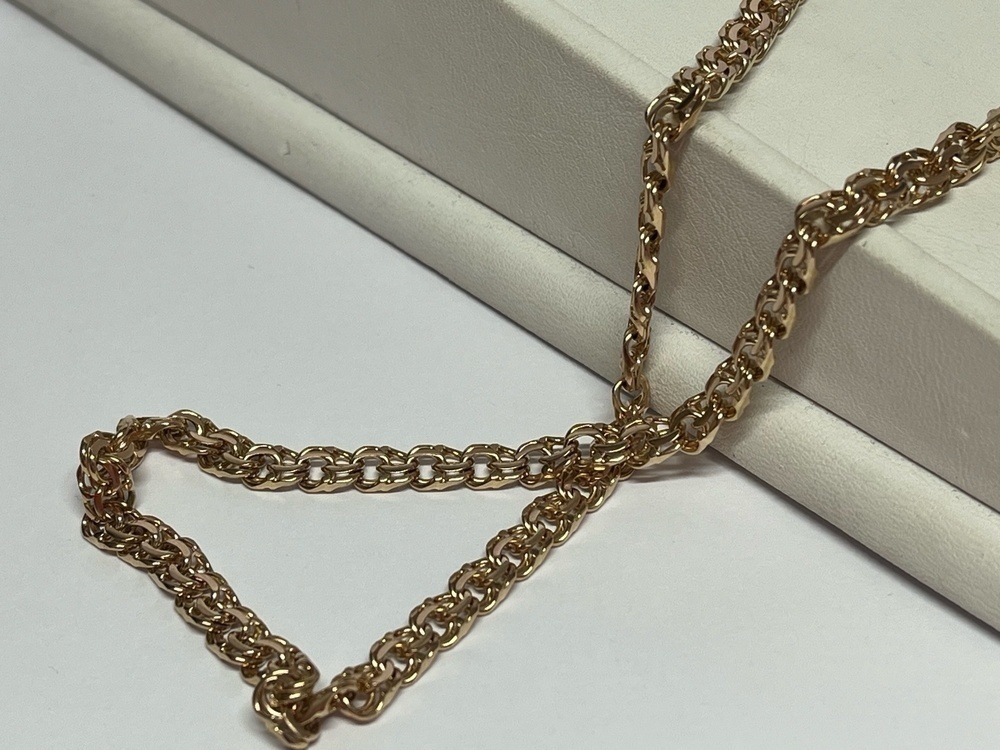 ЦЕПЬ ПОЛНОВЕСНАЯ Бисмарк (Au 585)