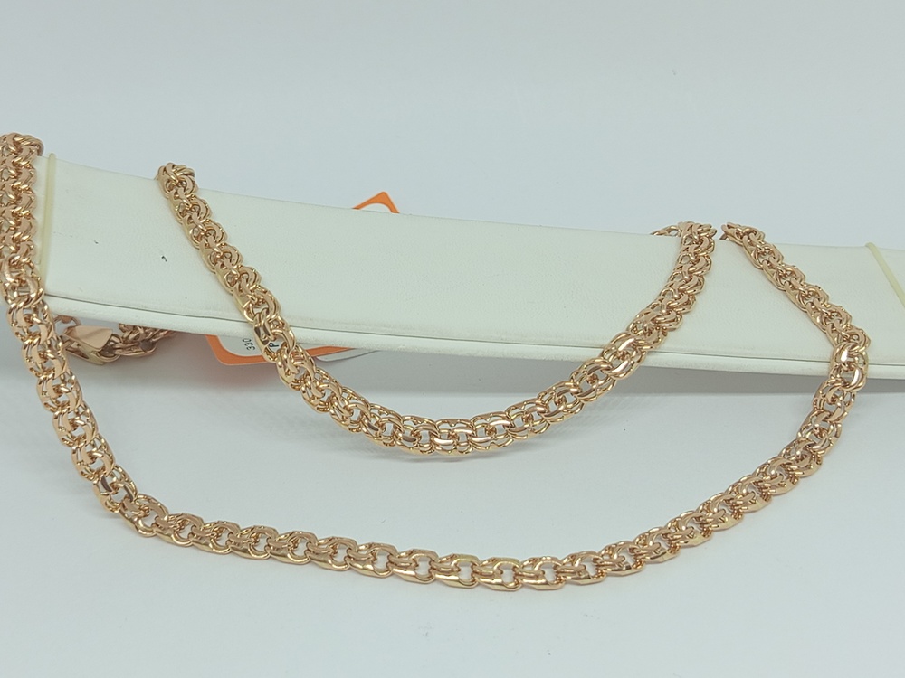 ЦЕПЬ ПОЛНОВЕСНАЯ Бисмарк (Au 585)