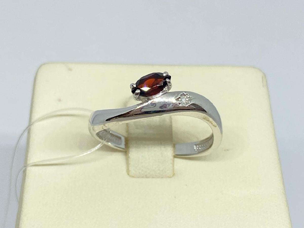 КОЛЬЦО БРИЛЛИАНТ (Ag 925)