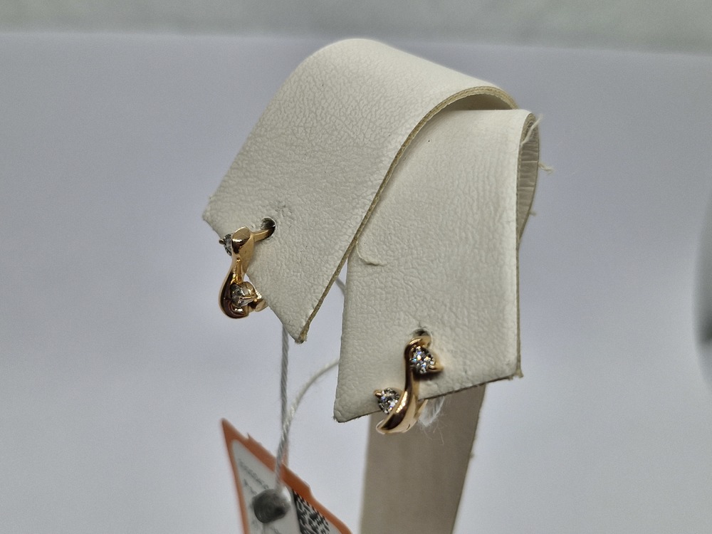 СЕРЬГИ БРИЛЛИАНТ (Au 585)