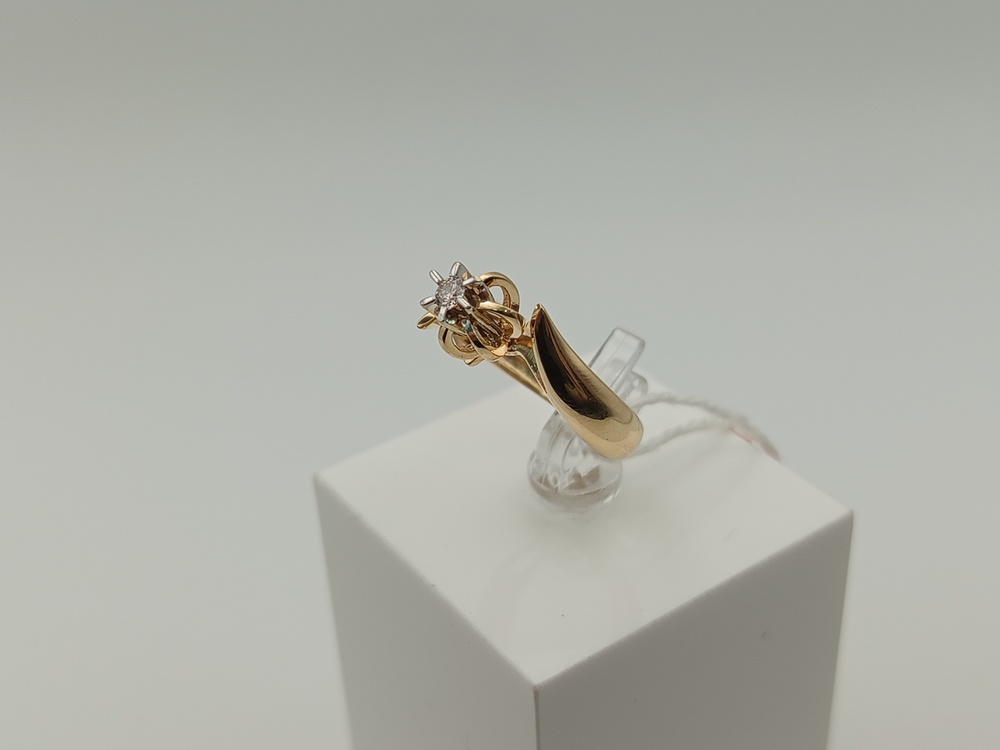 КОЛЬЦО БРИЛЛИАНТ Au 585