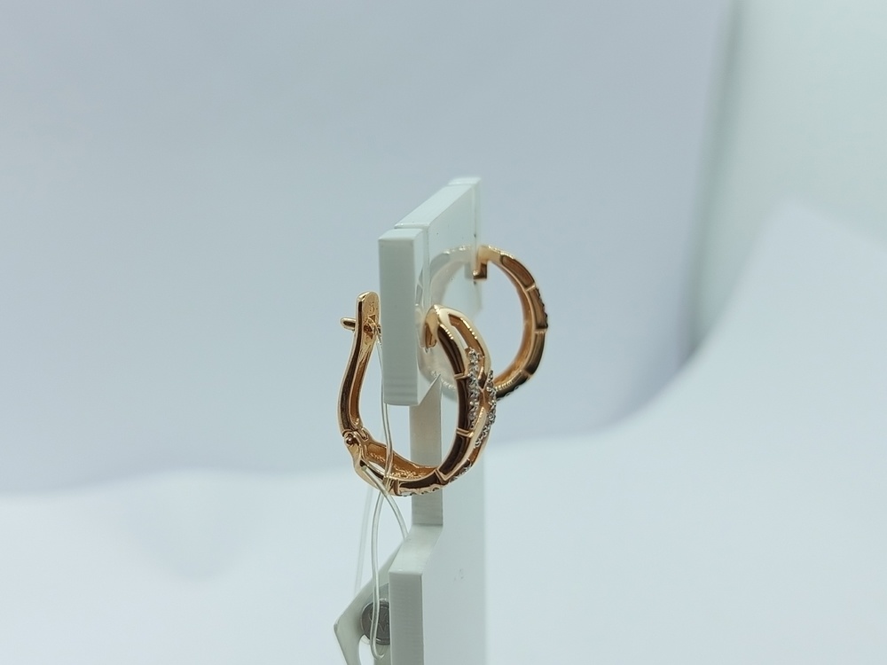 СЕРЬГИ С КАМНЯМИ (Au 585)