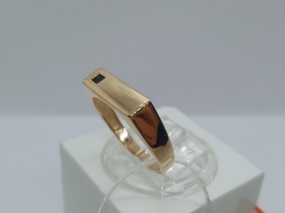 ПЕЧАТКА С КАМНЕМ (Au 585)