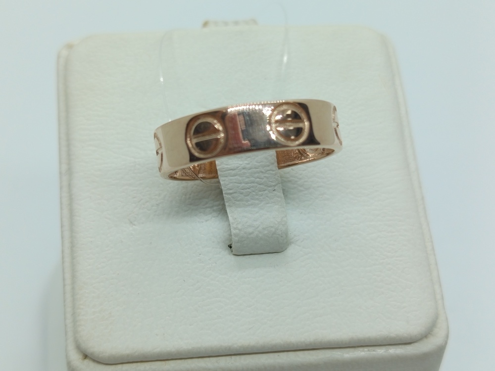 КОЛЬЦО БЕЗ КАМНЯ (Au 585)