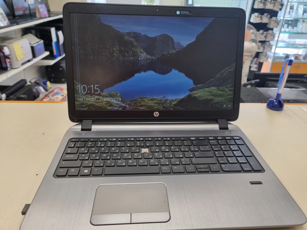 Ноутбук HP; A8-7100, Radeon R5 series, 4 Гб, 120 Гб, Нет