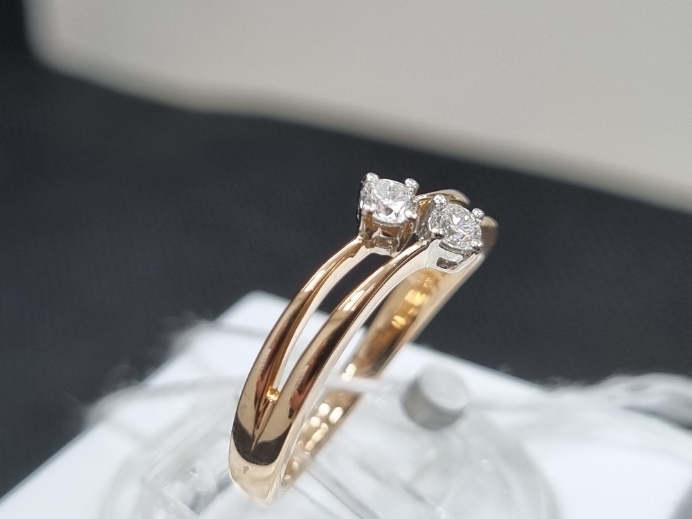 КОЛЬЦО БРИЛЛИАНТ Au 585