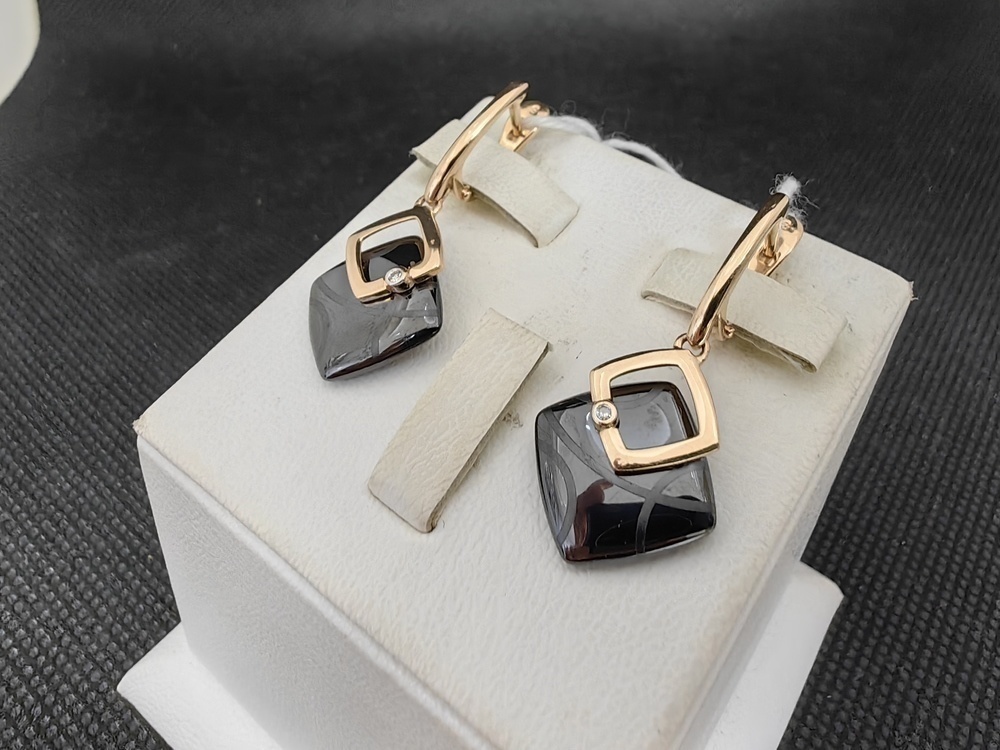 СЕРЬГИ БРИЛЛИАНТ (Au 585)