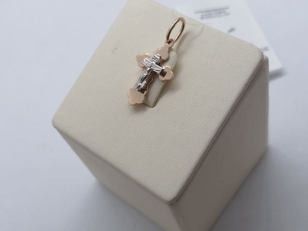 810-00328-10-00-00-00 ПОДВЕСКА КРЕСТ (Au 585)