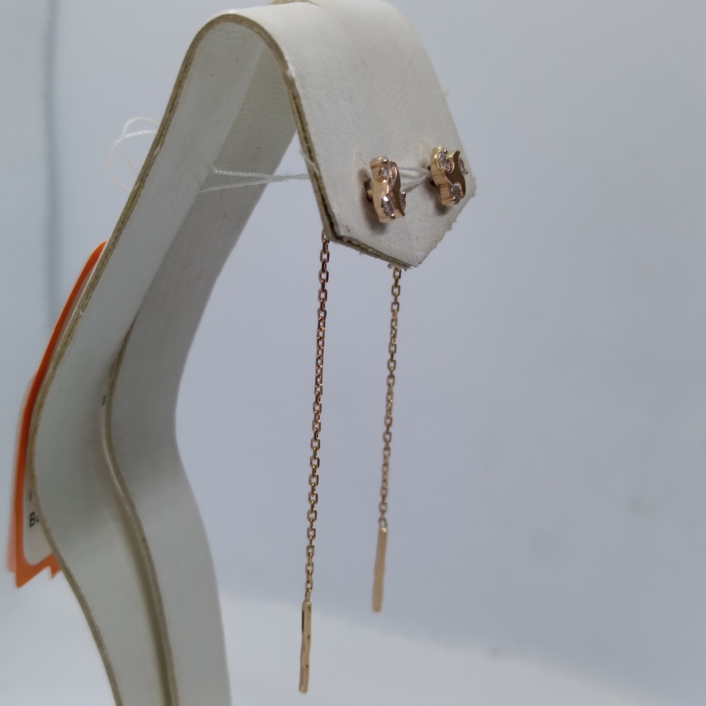 СПРО585 СЕРЬГИ ПРОДЕВКИ (Au 585)