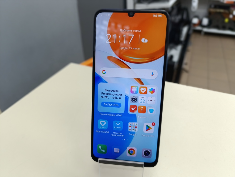 Смартфон Honor X7 4/128