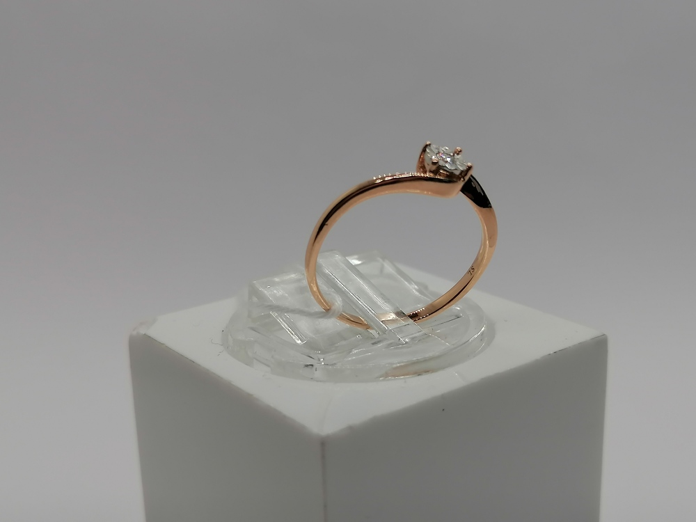 КОЛЬЦО БРИЛЛИАНТ Au 585