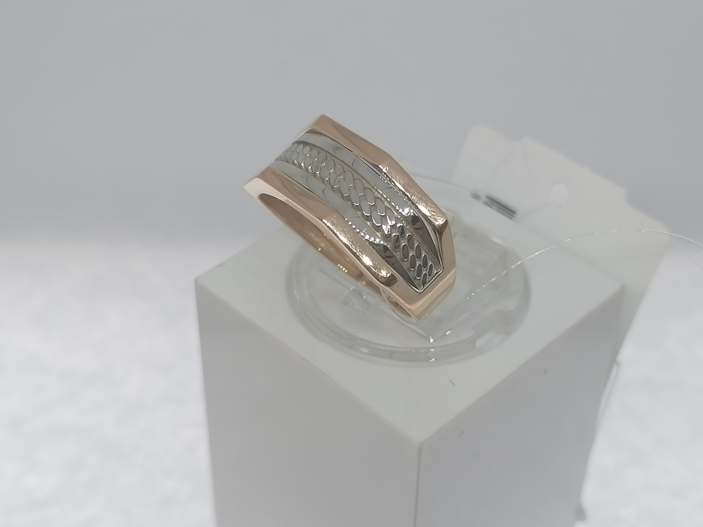 08-500191 КОЛЬЦО БЕЗ КАМНЯ (Au 585)