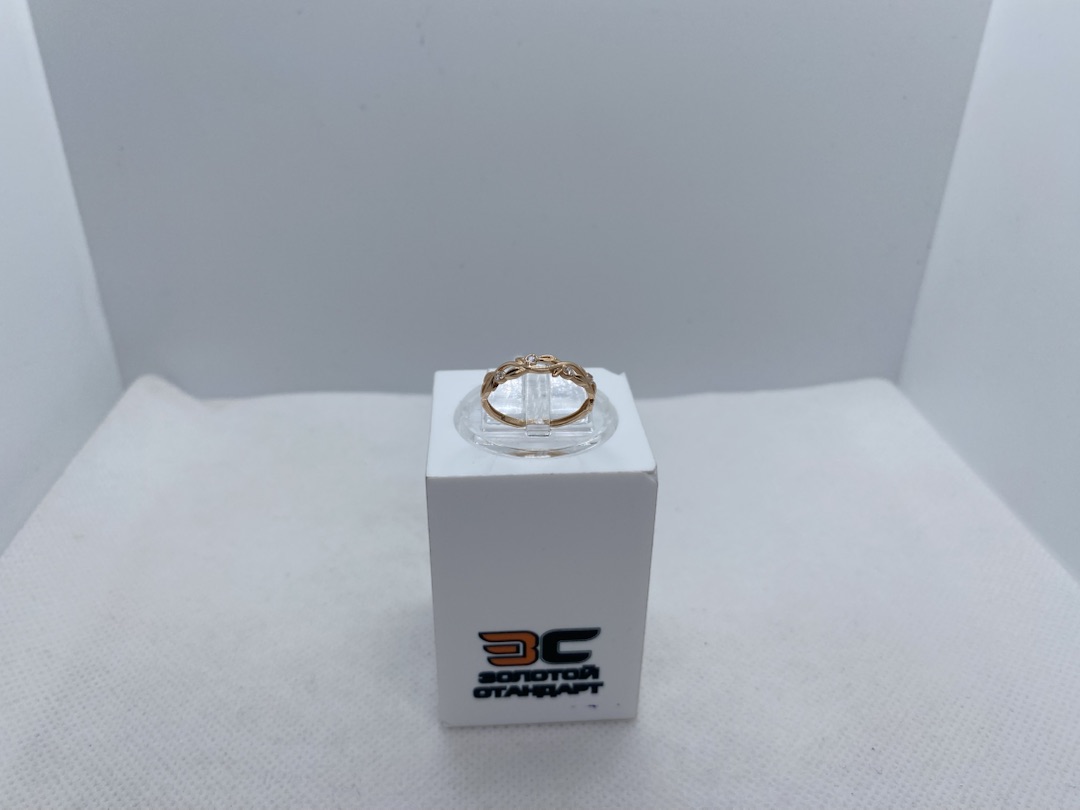 КОЛКМИ585 КОЛЬЦО С КАМНЯМИ (Au 585)