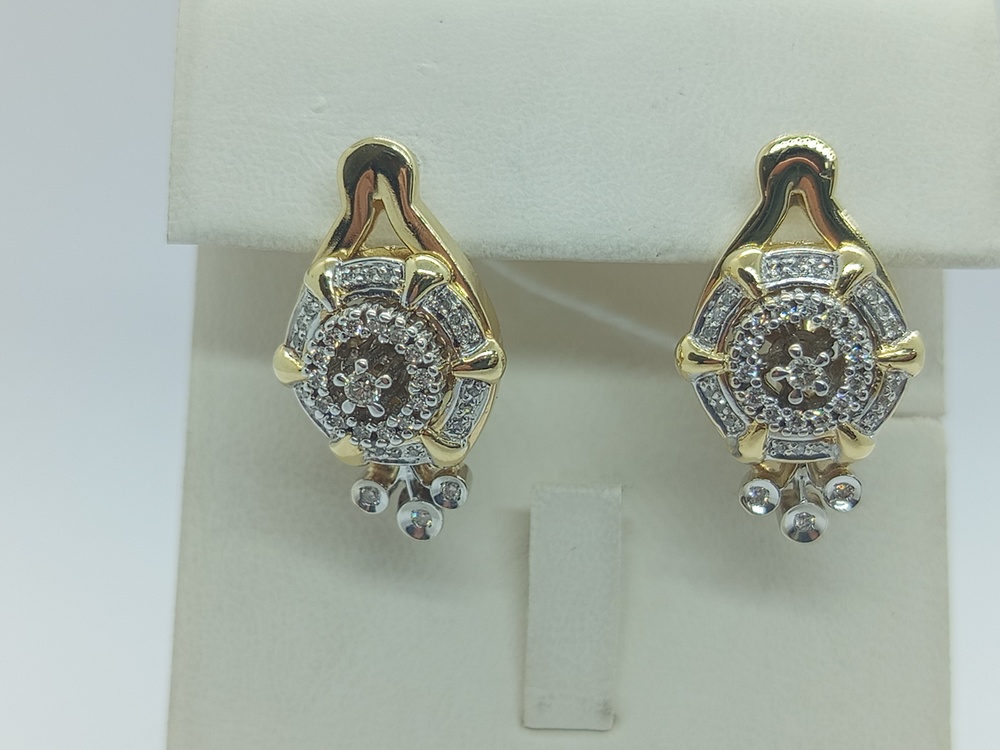 СЕРЬГИ БРИЛЛИАНТ (Au 585)