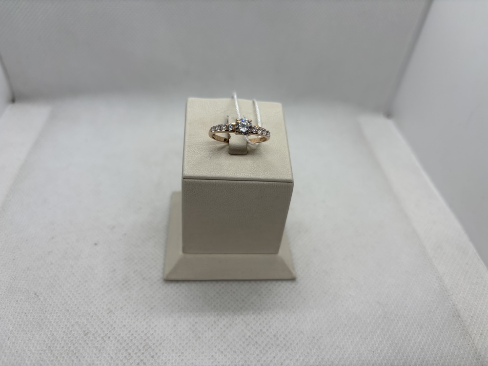 КОЛКМИ585 КОЛЬЦО С КАМНЯМИ (Au 585)