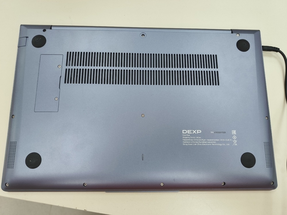 Ноутбук Dexp; Core i3-1215U, Intel UHD Graphics, 8 Гб, 240 Гб, Нет