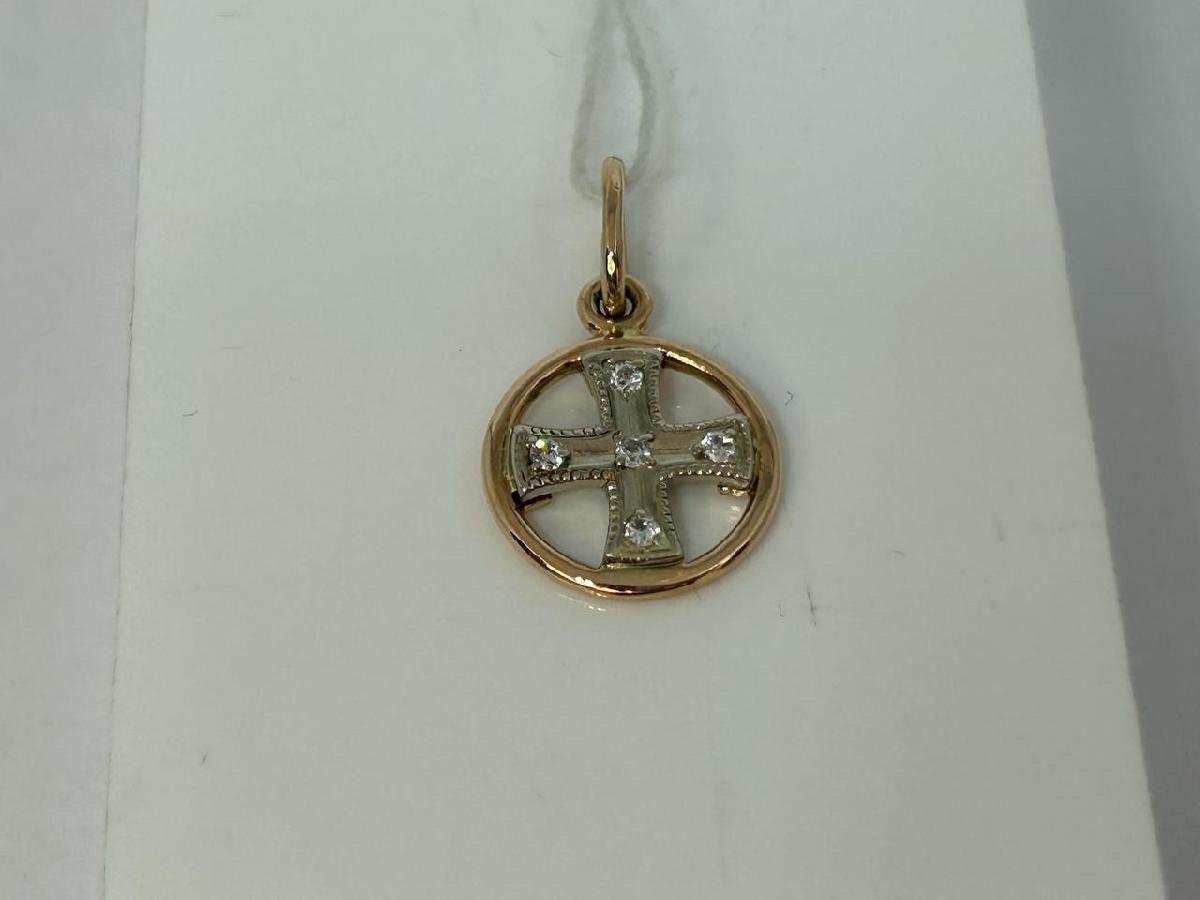 ПОДВЕСКА С КАМНЯМИ (Au 585)