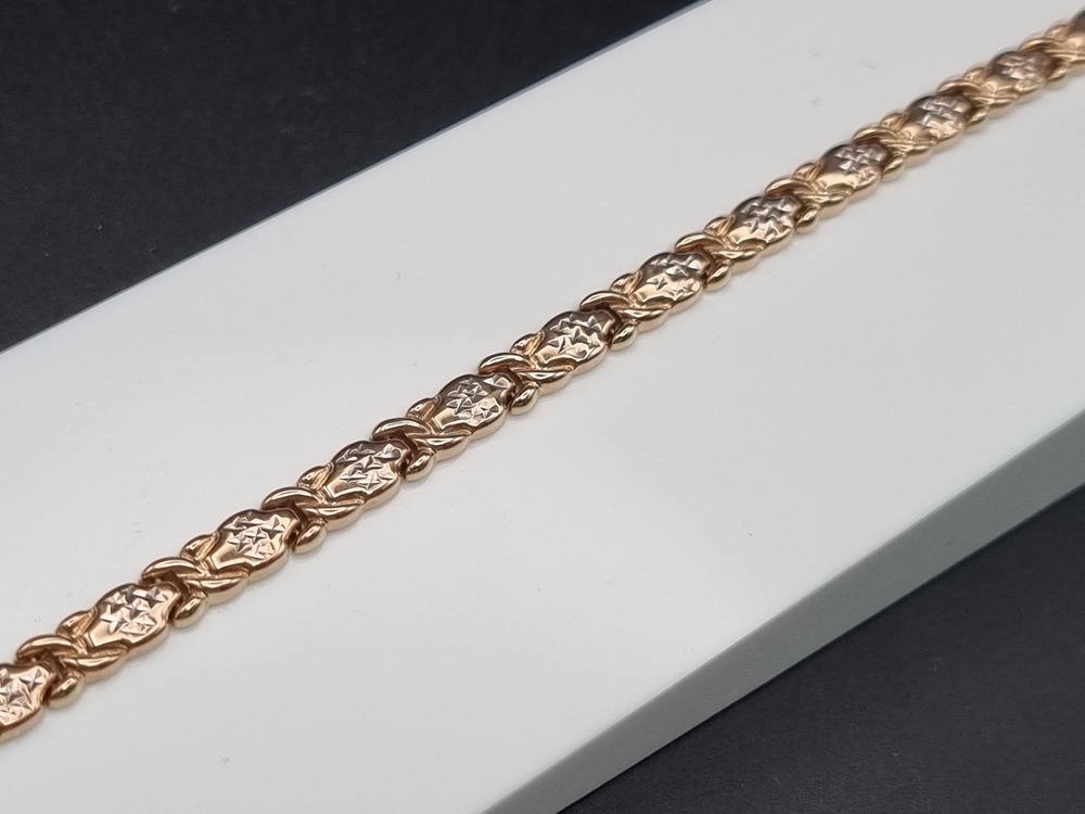 БРАСЛЕТ ПУСТОТЕЛЫЙ Ролекс Au 585