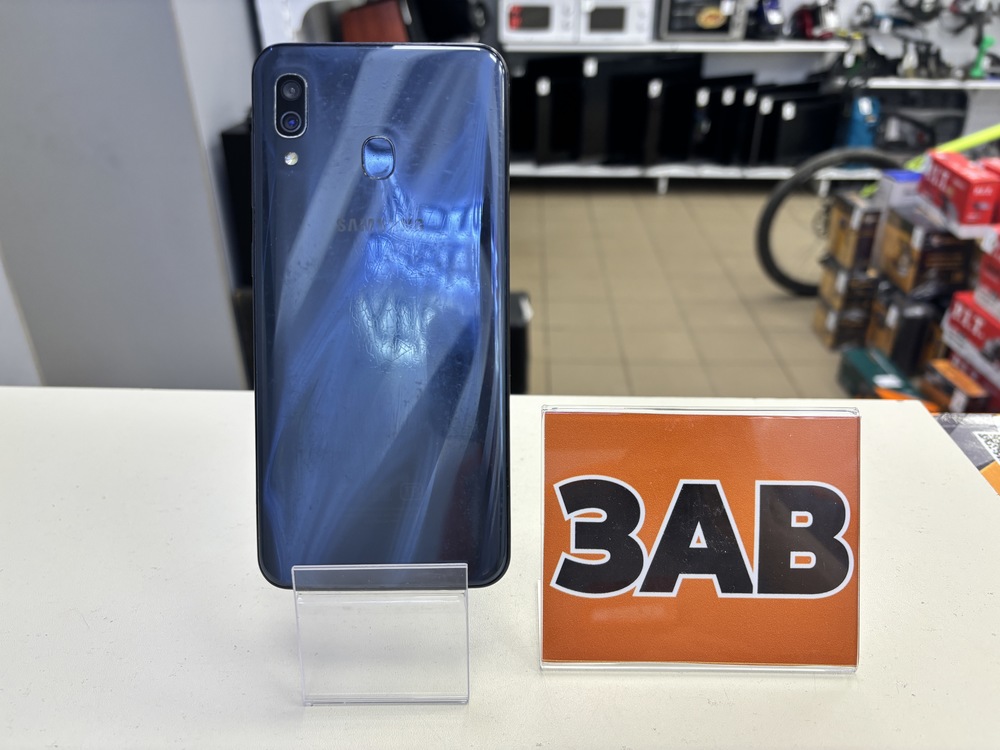Смартфон Samsung Galaxy A30 3/32