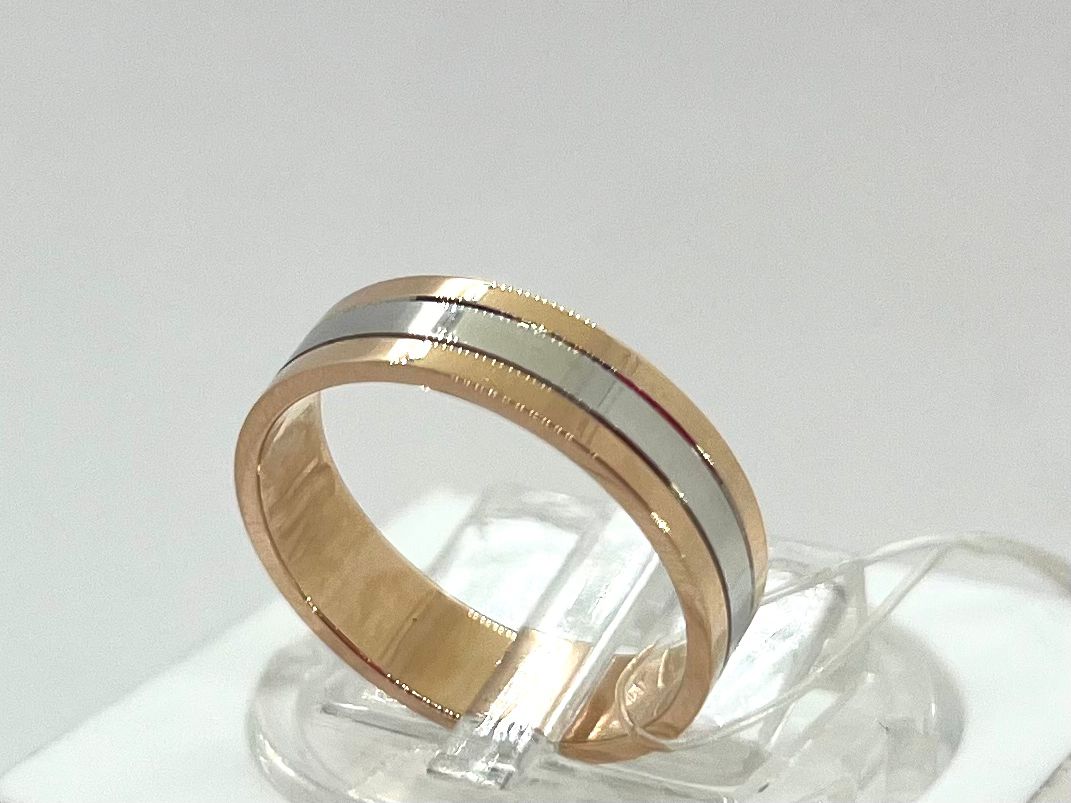 КОЛЬЦО ОБРУЧАЛЬНОЕ без камня (Au 585)
