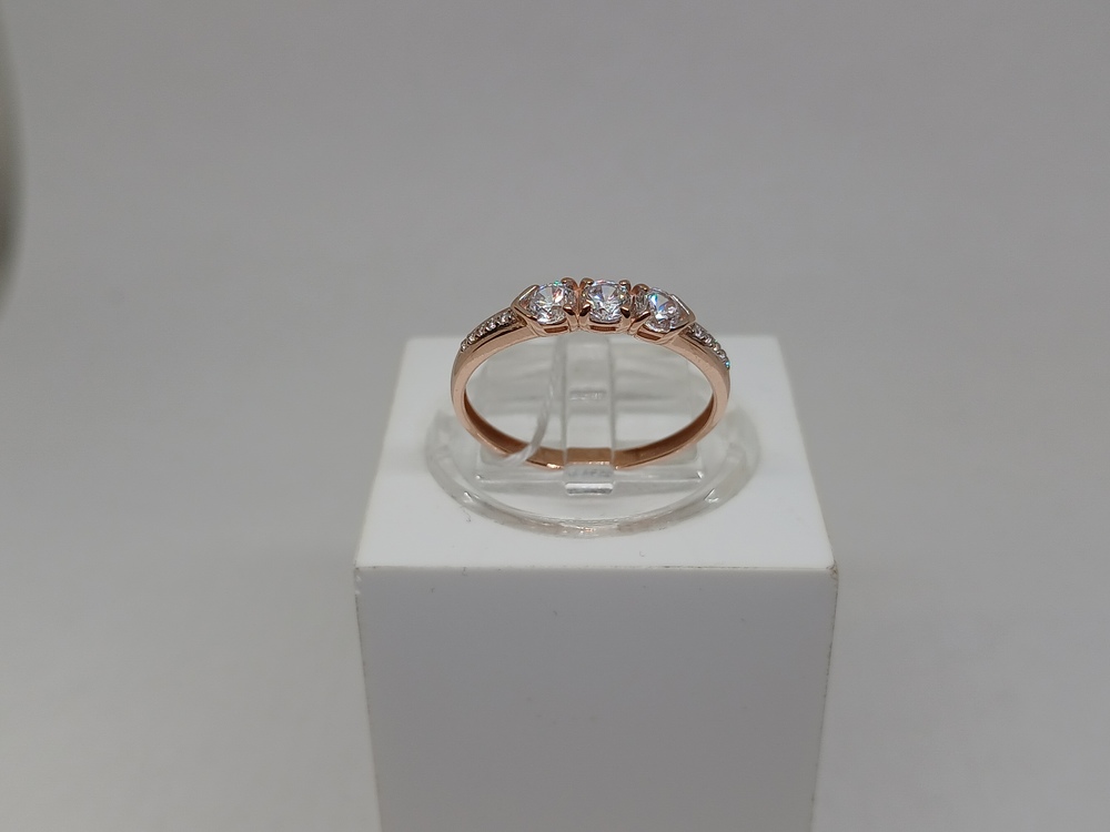 КОЛКМИ585 КОЛЬЦО С КАМНЯМИ (Au 585)