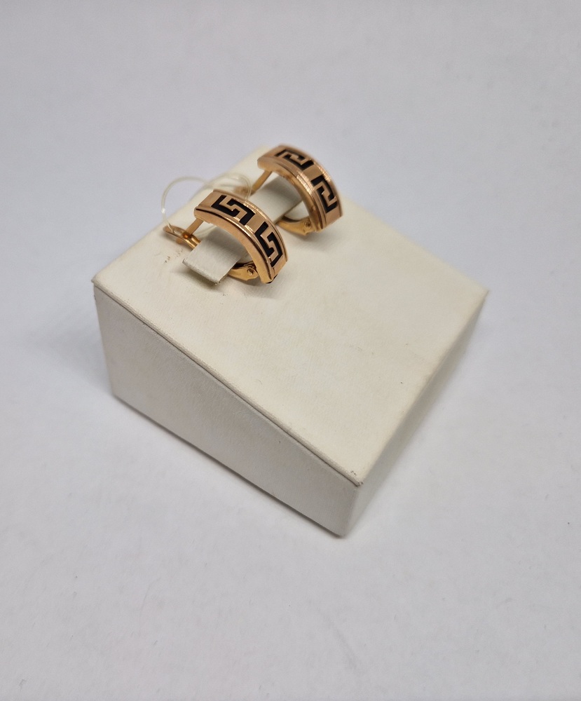 СЕРЬГИ КАУЧУК (Au 585)