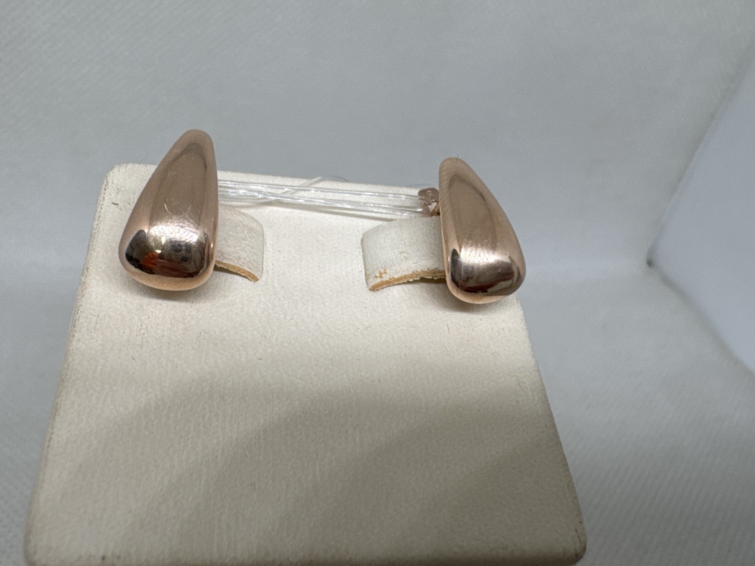 СЕРЬГИ БЕЗ КАМНЯ (Au 585)