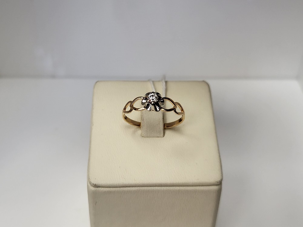 КОЛЬЦО БРИЛЛИАНТ Au 585