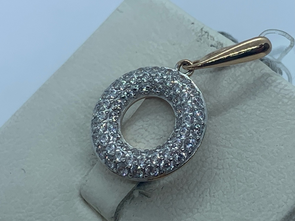 П5289 ПОДВЕСКА С КАМНЯМИ (Au 585)