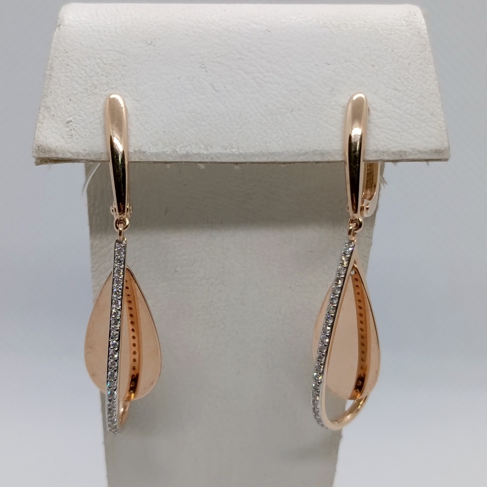 СЕРЬГИ БРИЛЛИАНТ (Au 585)