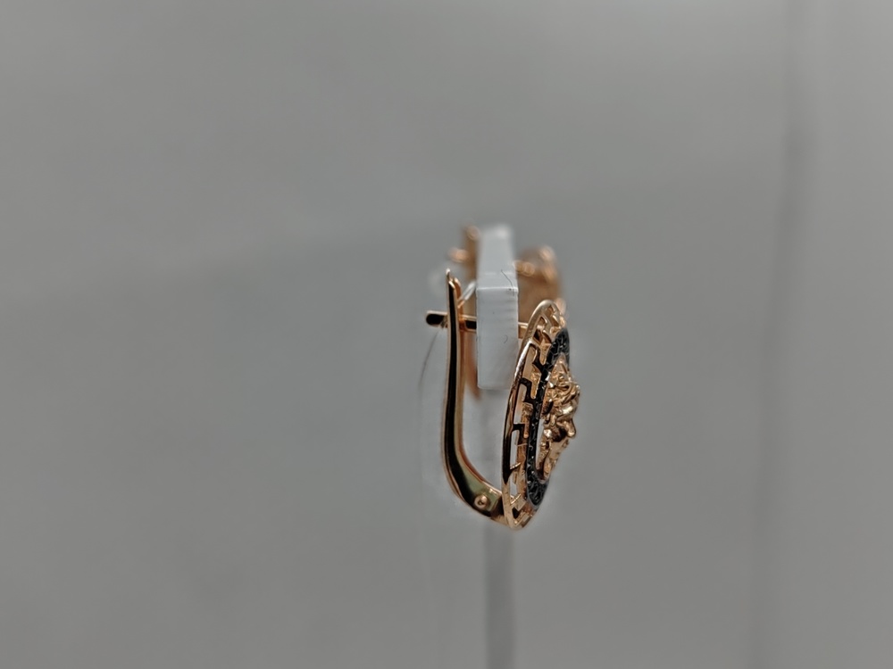 СЕРЬГИ С КАМНЯМИ (Au 585)