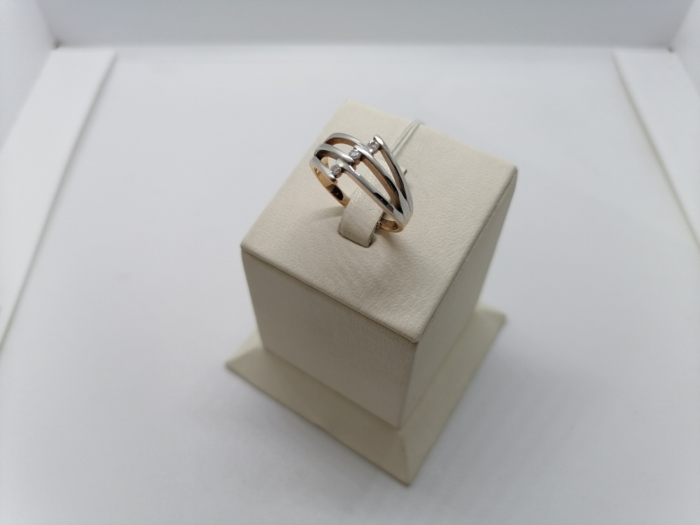 КОЛКМИ585 КОЛЬЦО С КАМНЯМИ (Au 585)