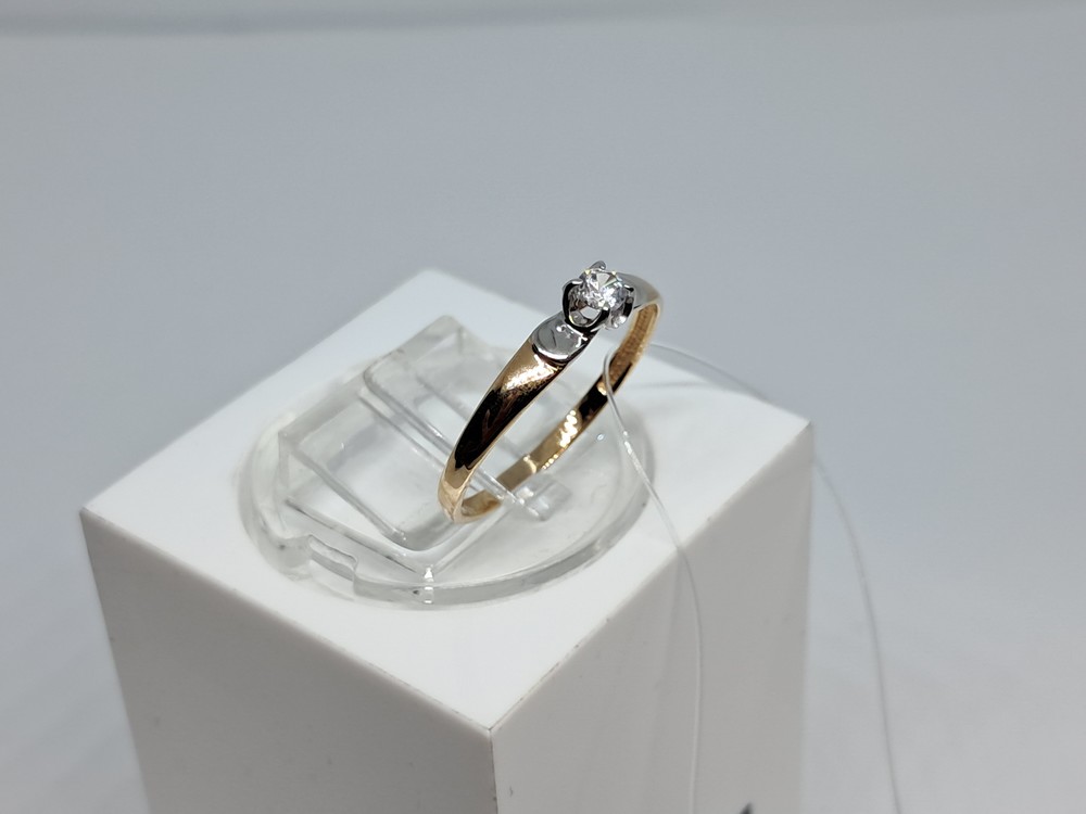 КОЛЬЦО С КАМНЕМ (Au 585)