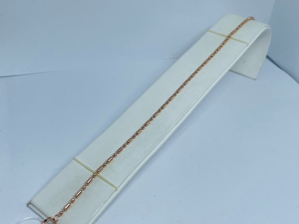 БРАСЛЕТ ПУСТОТЕЛЫЙ Перлина Au 585 БРАСЛЕТ ПУСТОТЕЛЫЙ Перлина Au 585