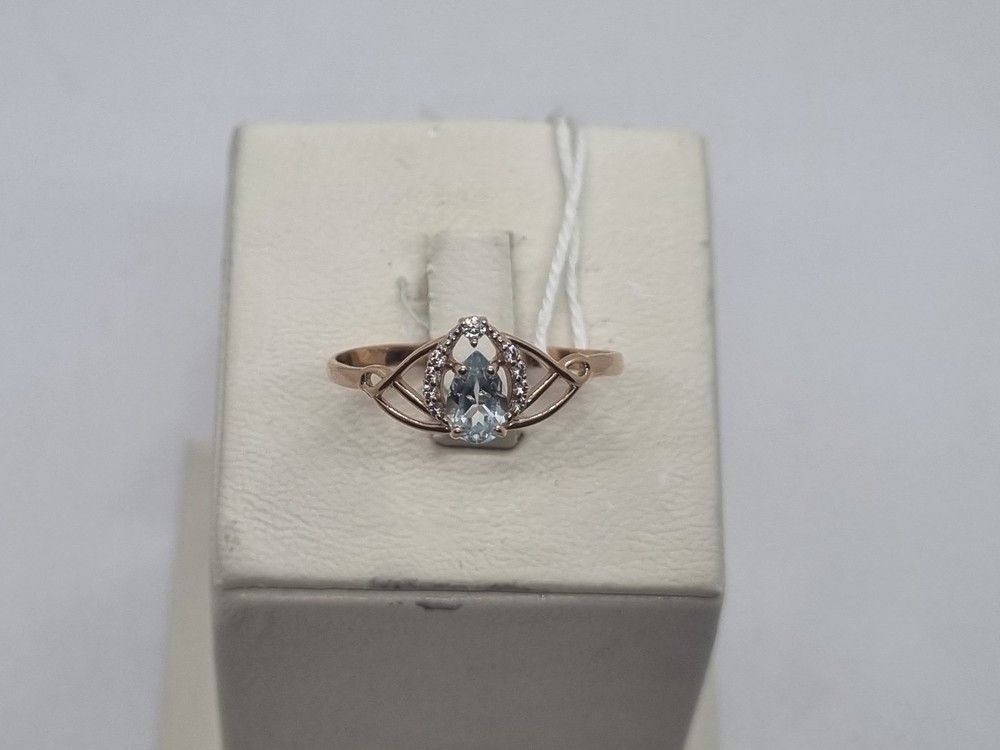 КОЛКМИ585 КОЛЬЦО С КАМНЯМИ (Au 585)