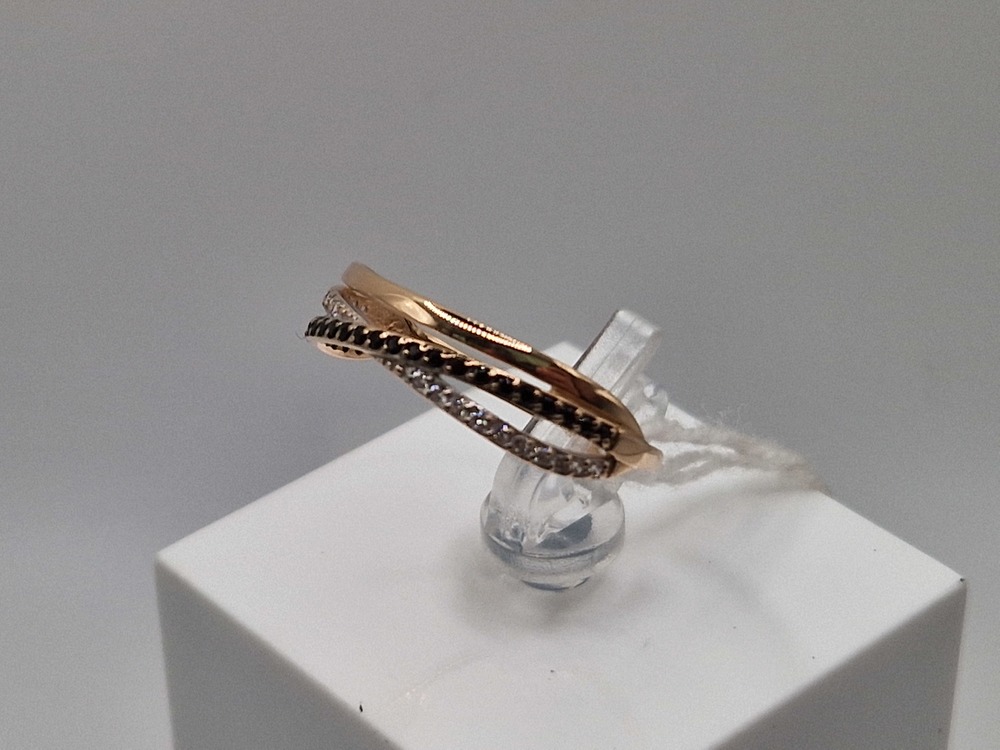 КОЛКМИ585 КОЛЬЦО С КАМНЯМИ (Au 585)