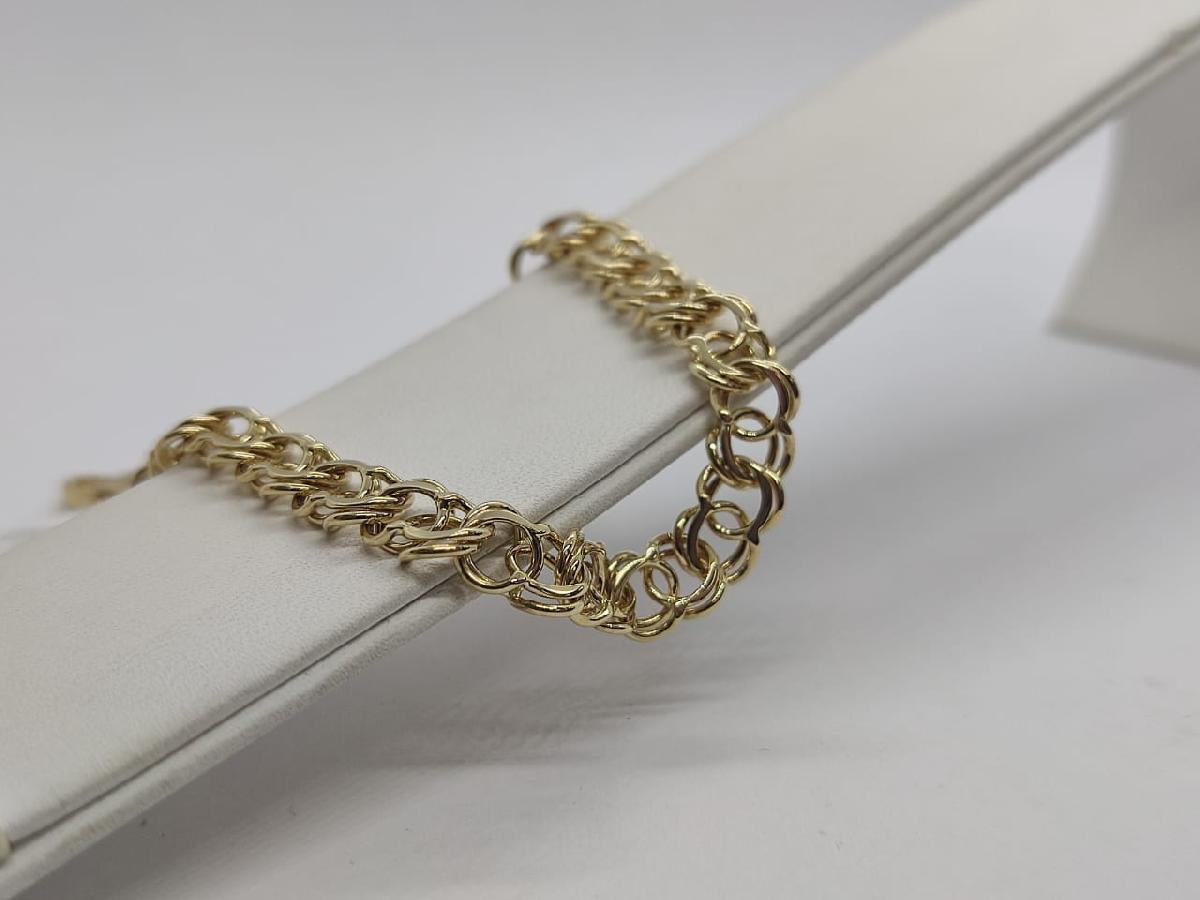 БРАСЛЕТ ПОЛНОВЕСНЫЙ Бисмарк (Au 585)