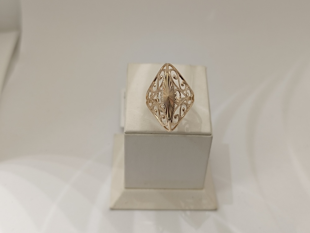 КОЛЬЦО БЕЗ КАМНЯ (Au 585)