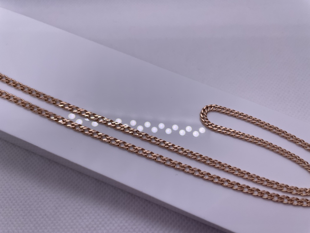 ЦЛР2585 ЦЕПЬ ПОЛНОВЕСНАЯ Ромб двойной (Au 585)