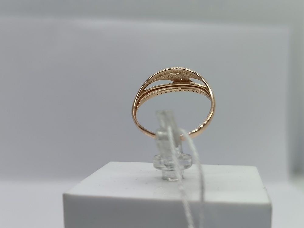 КОЛКМИ585 КОЛЬЦО С КАМНЯМИ (Au 585)