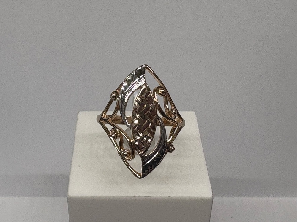 К-157_au КОЛЬЦО БЕЗ КАМНЯ (Au 585)