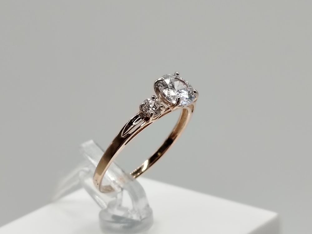 КОЛКМИ585 КОЛЬЦО С КАМНЯМИ (Au 585)