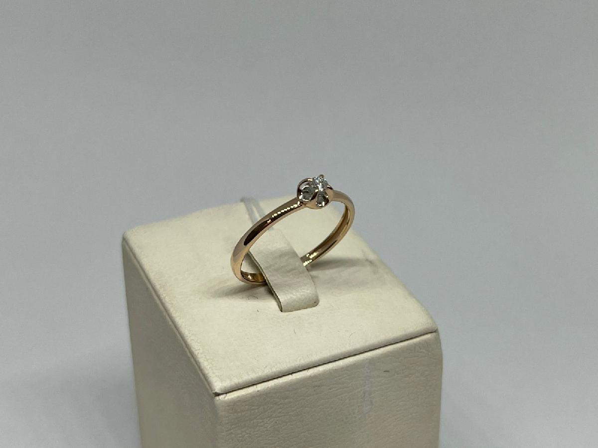 КОЛЬЦО БРИЛЛИАНТ Au 585