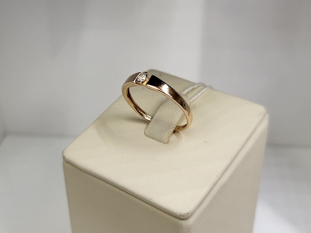 КОЛЬЦО БРИЛЛИАНТ Au 585