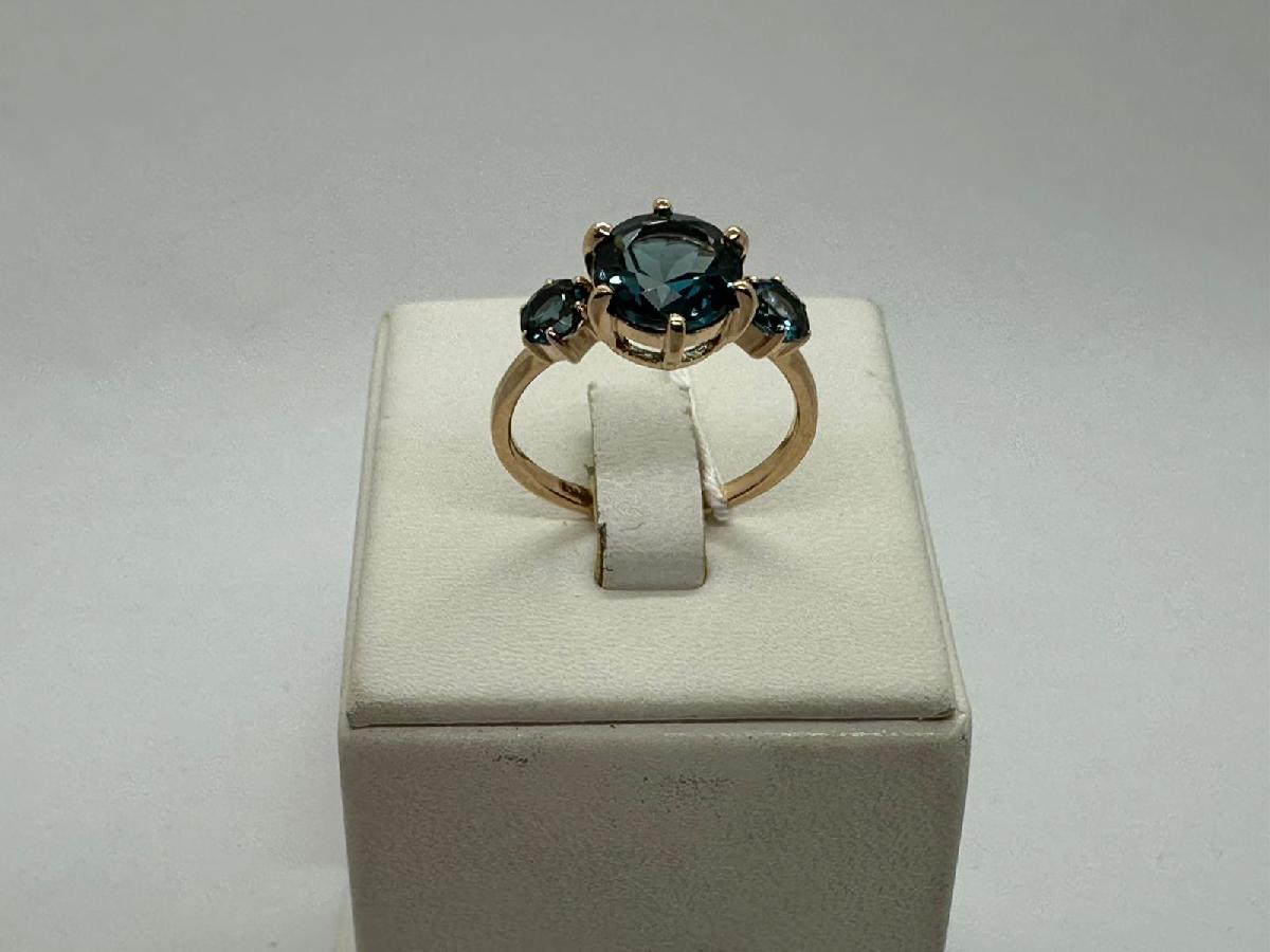 КОЛКМИ585 КОЛЬЦО С КАМНЯМИ (Au 585)