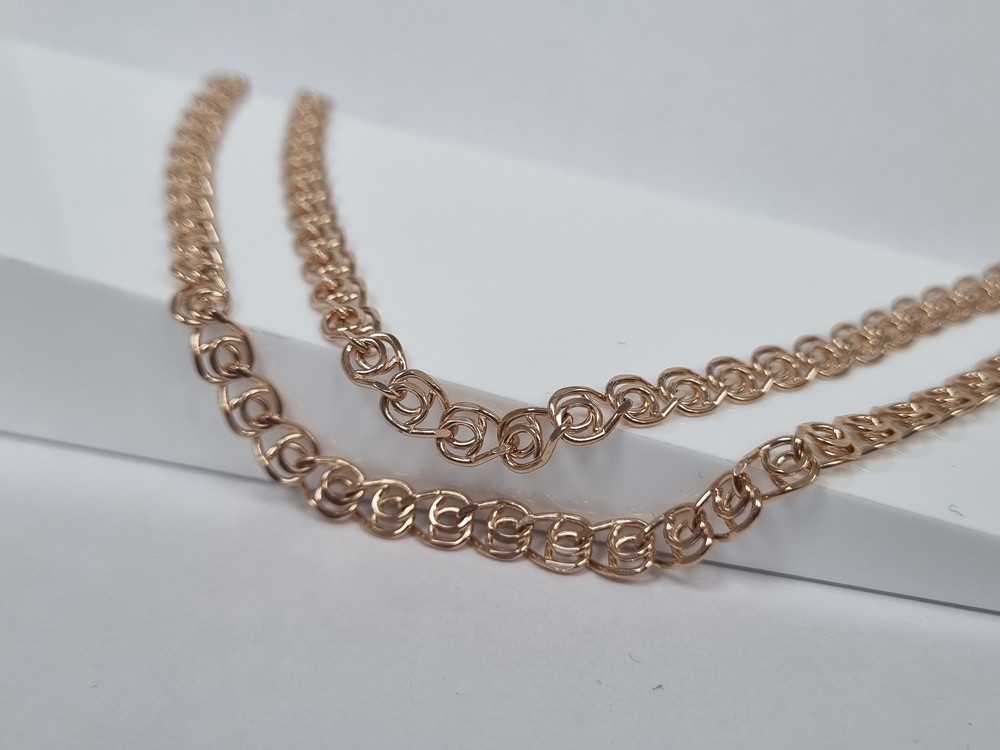 ЦЛЛ585 ЦЕПЬ ПОЛНОВЕСНАЯ Лав (Au 585)